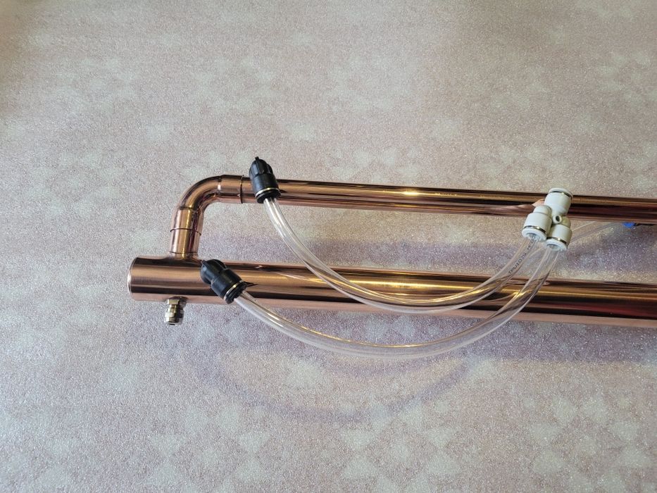 Дистиллятор  мідний.колонна.