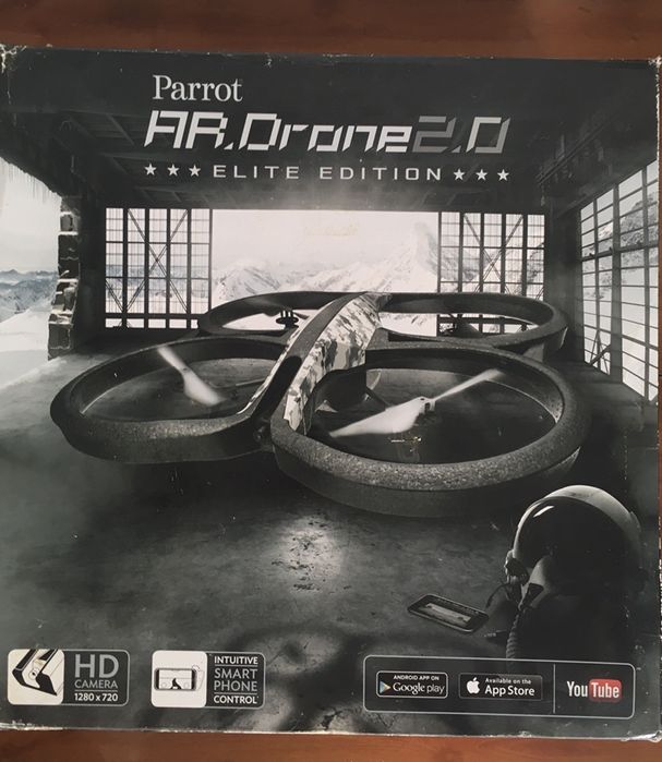 Parrot AR Drone 2.0 Elite Edition como Novo