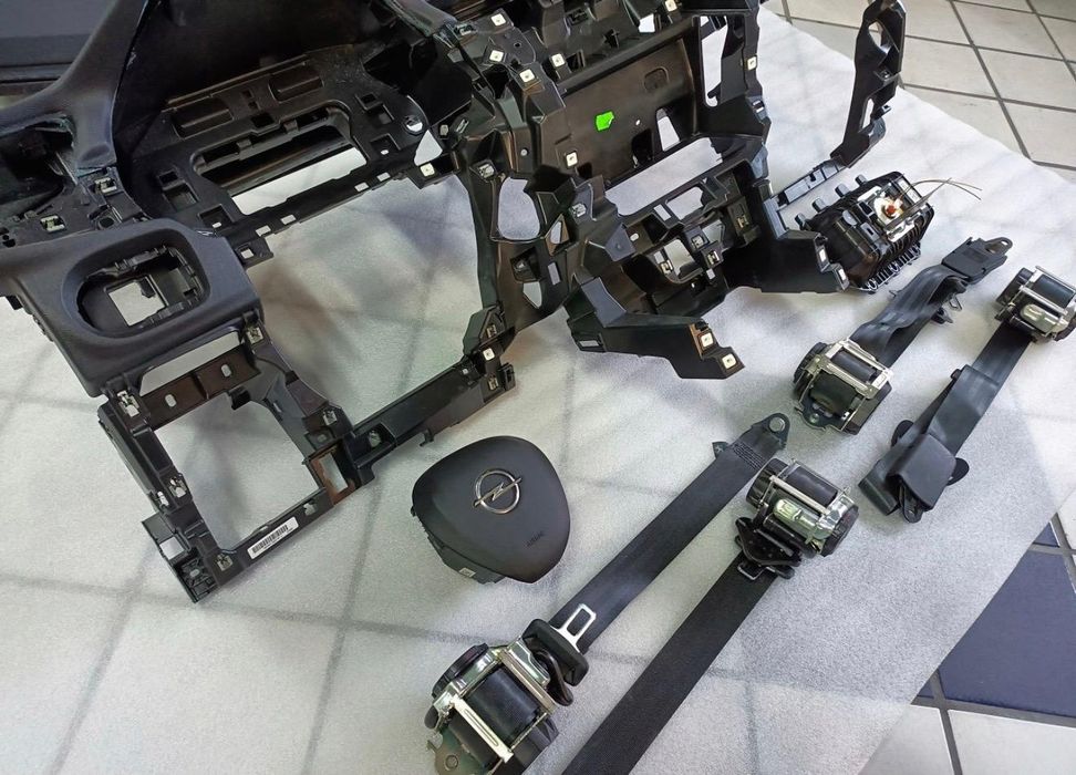 Kit de airbags, tablero e cintos de segurança para Opel Corsa F
