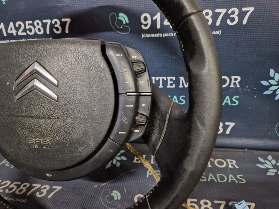 Volante pele usado CITROEN C4 MULTIFUNÇÕES AIRBAG
