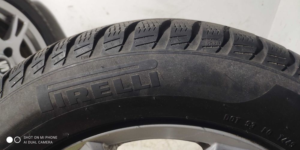 Koła 205/60R16 PIRELLI zimowe SEAT 5x112 alusy komplet zima 4szt 16