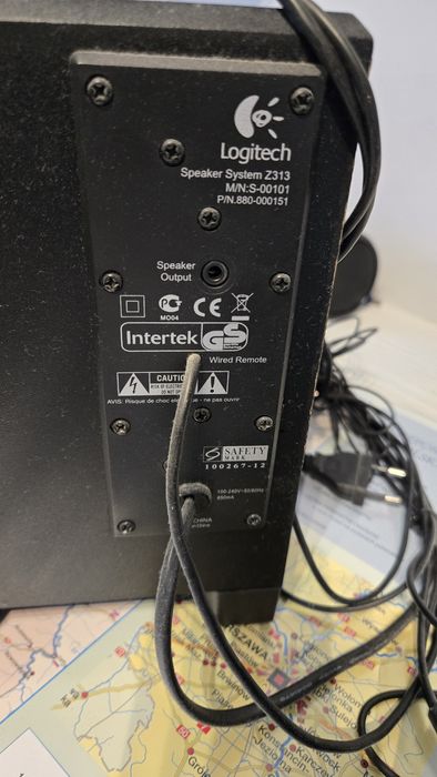 Logitech speaker system Z313