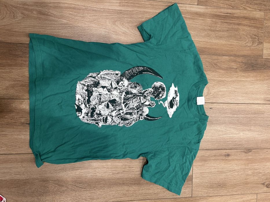 Supreme green t-shirt