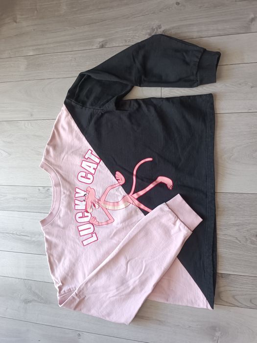 Bluza różowa pantera Sinsay xs