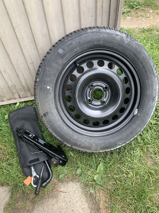 Koło zapasowe opel astra g + podnosnik  . hak
