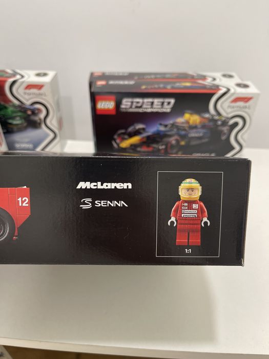Lego 10330, McLaren MP4/4 & Ayrton Senna, 693 деталі. Айртон  Сенна