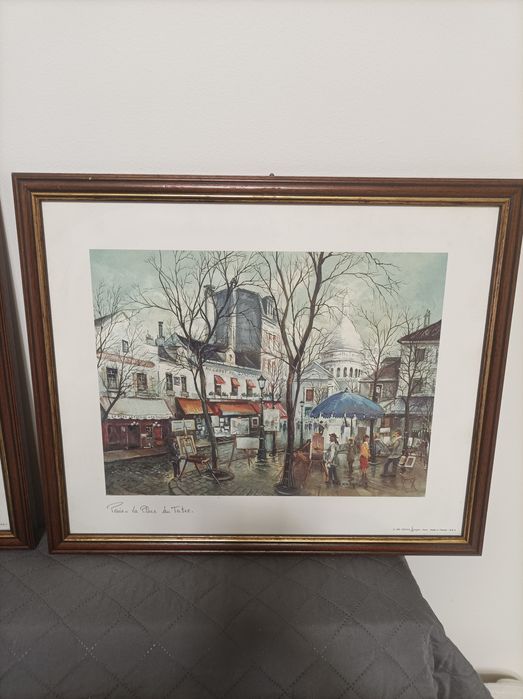 Quatro quadros de paris