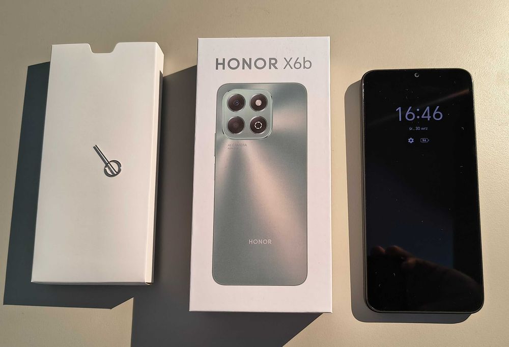 SUPER STAN, JAK NOWY telefon smartfon Honor X6B NFC 128GB