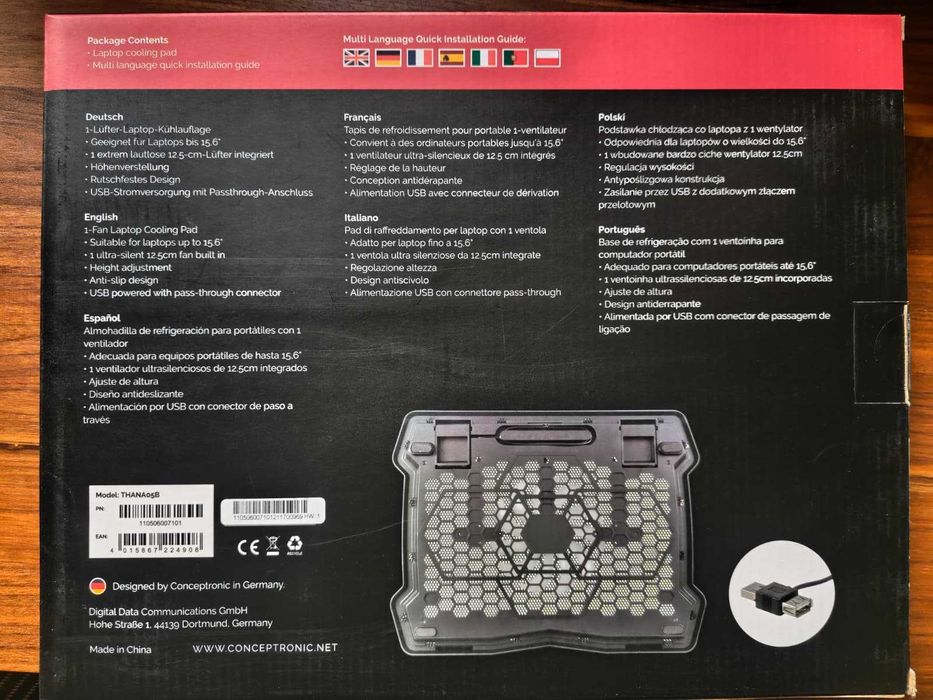 Base de Portátil com Arrefecimento