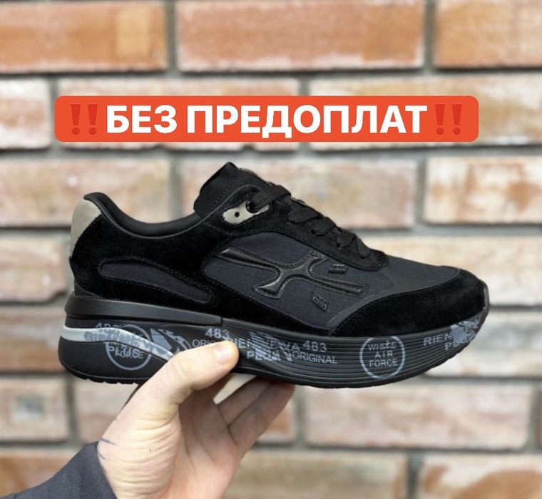 ШВИДКА ДОСТАВКА‼️Кросівки Premiata Moerun (Чорні),moerun,premiata,моер