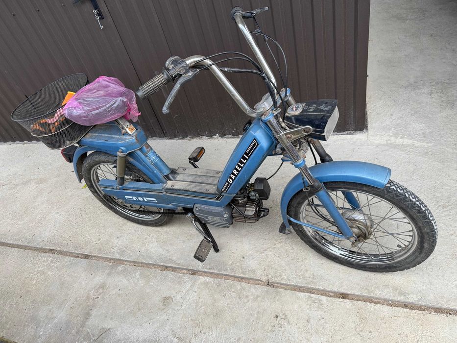 Мопед Garelli колiр синiй