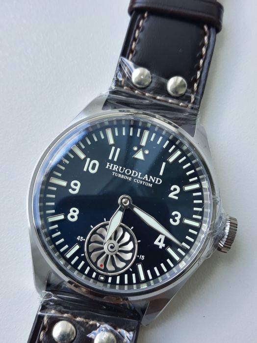 Zegarek męski Hruodland Turbine Pilot homage IWC