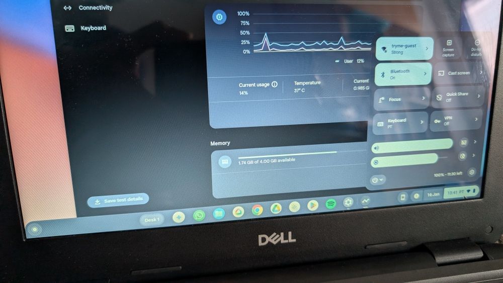 Portátil Dell Chromebook 3100 com Ecrã Touch!