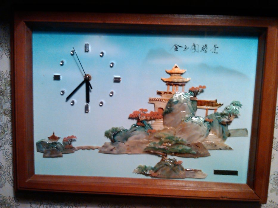 Relógio / Quadro Madrepérola