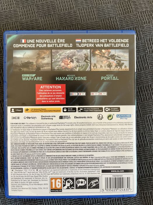 Jogo PS5: Battlefield 2042