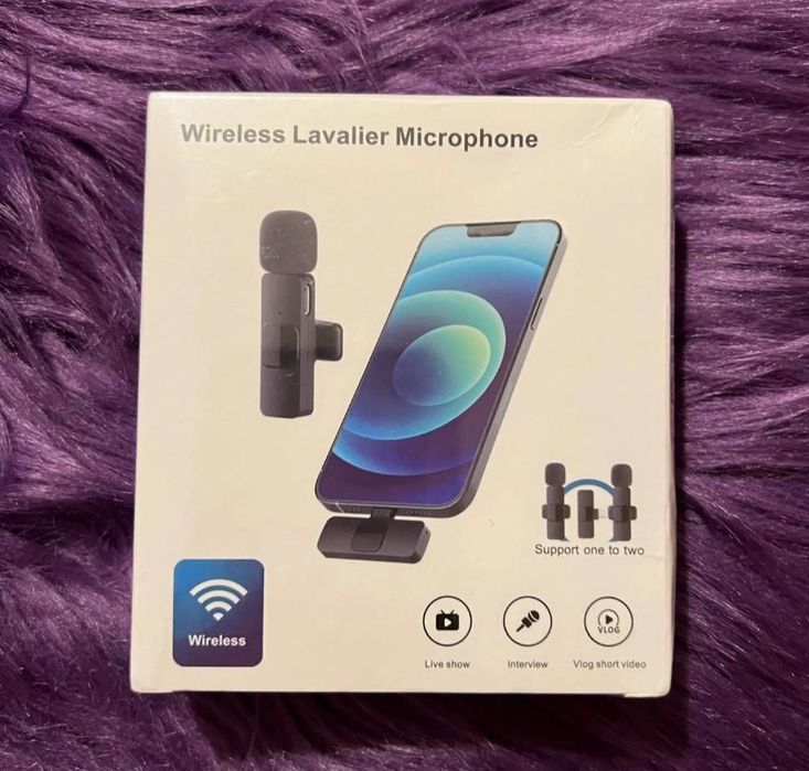 Микрофон петличный беспроводной GO DO Wireless 2в1