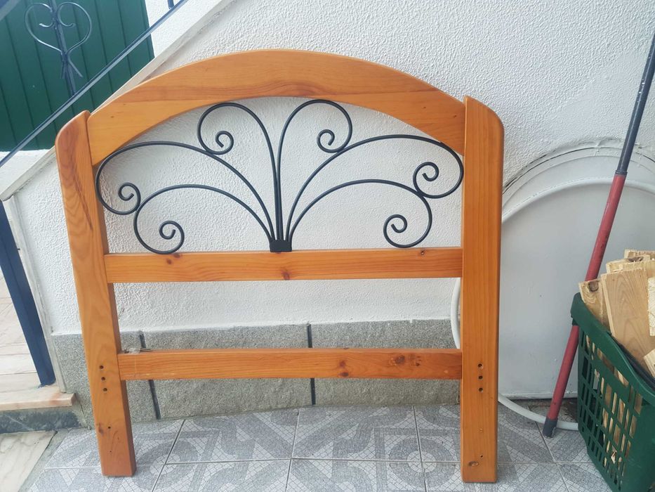 Cabeceira de cama individual