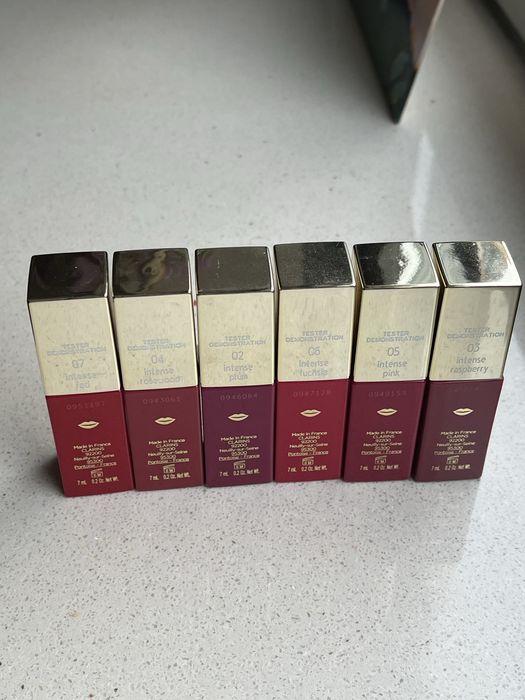 6 x Clarins lip oil bluszczyk olejek do ust