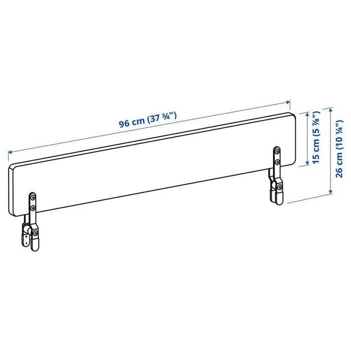 Ikea Nattapa Barra de segurança, branco