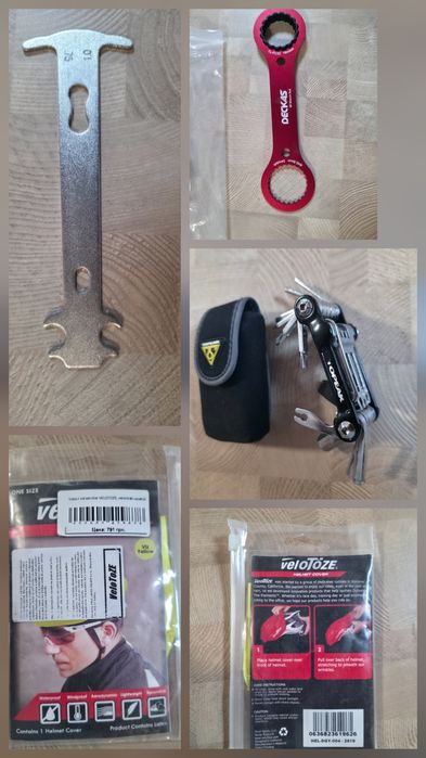 Велосипедні дрібниці Topeak, Lezyne, Ceaft, Fablebag