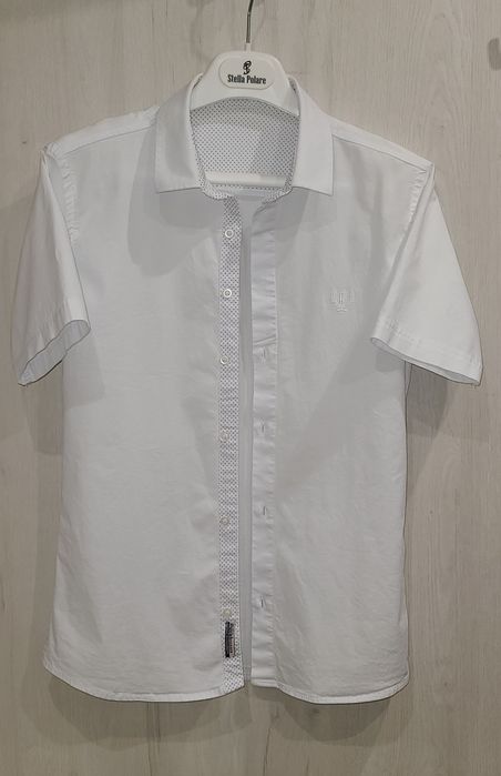 Рубашка A-yugi белая с коротким рукавом 158,164