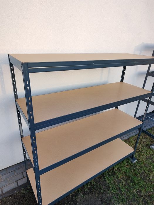 Regały Magazynowe, Warsztatowe, Duże Nit-Klick 180x180x60 cm 4P/400 kg