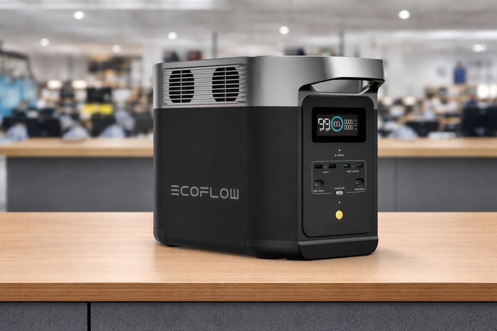 Зарядна станція ЕсoFlow DELTA 2, 1800  Вт, 1024 Wh