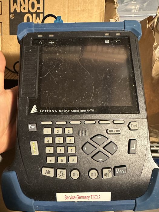 JDSU ACTERNA reflektometr tester sieci ANT-5 wwg - gwarancja SDH PDH