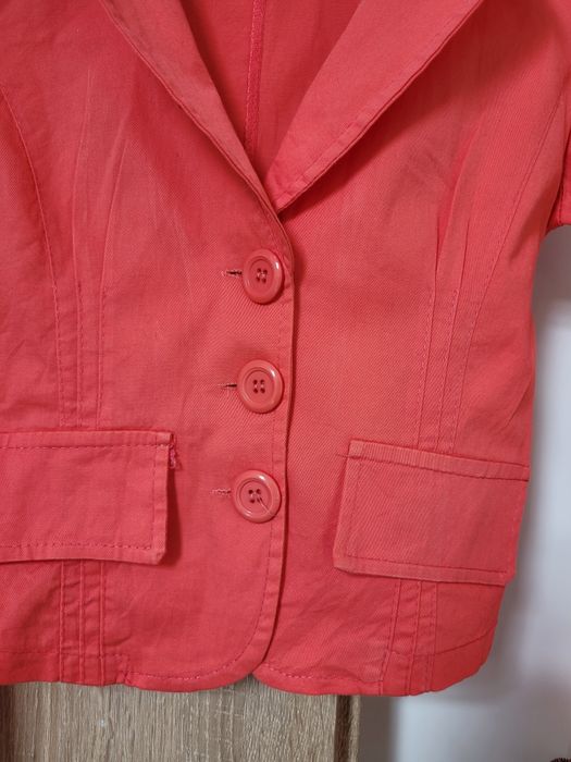 Malinowa marynarka S/M