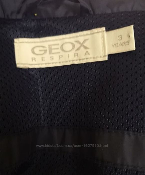 Куртка  бренда Geox на 3 роки
