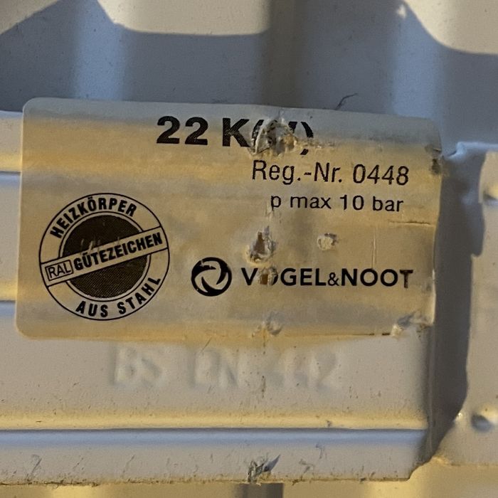 Grzejnik kaloryfer 52 x 60 cm