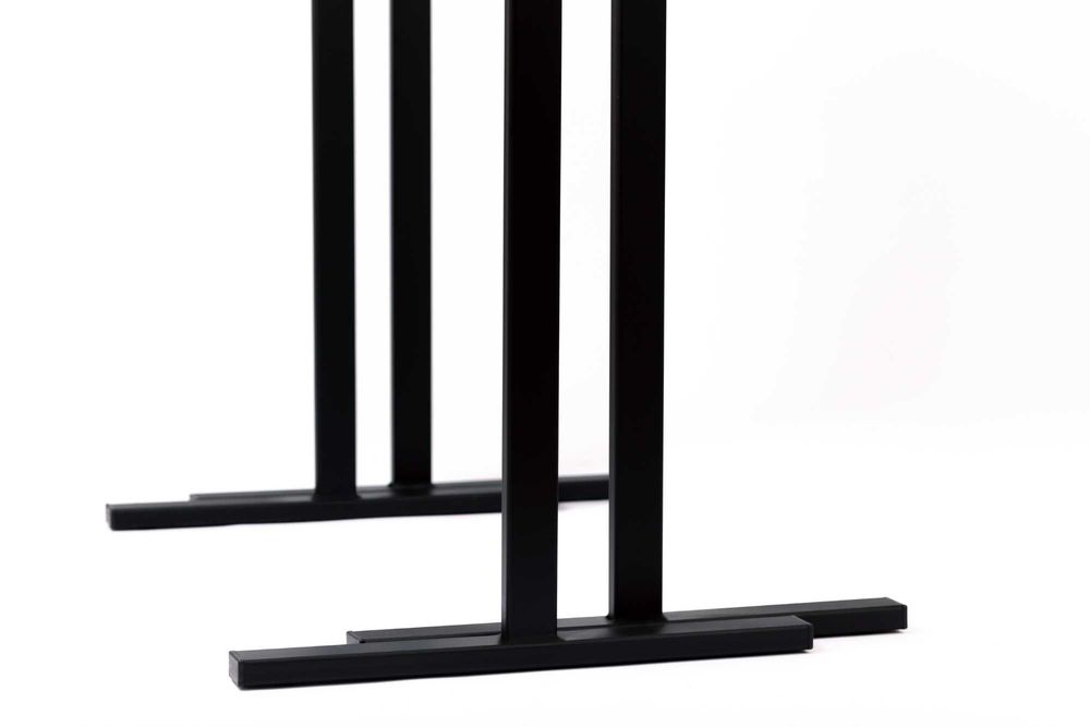 Wysokie poręcze stacjonarne do ćwiczeń, dipów, 91 cm, komplet, 2szt.