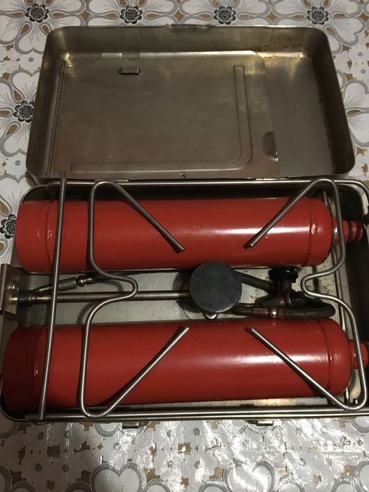 Туристическая газовая плитка СССР
