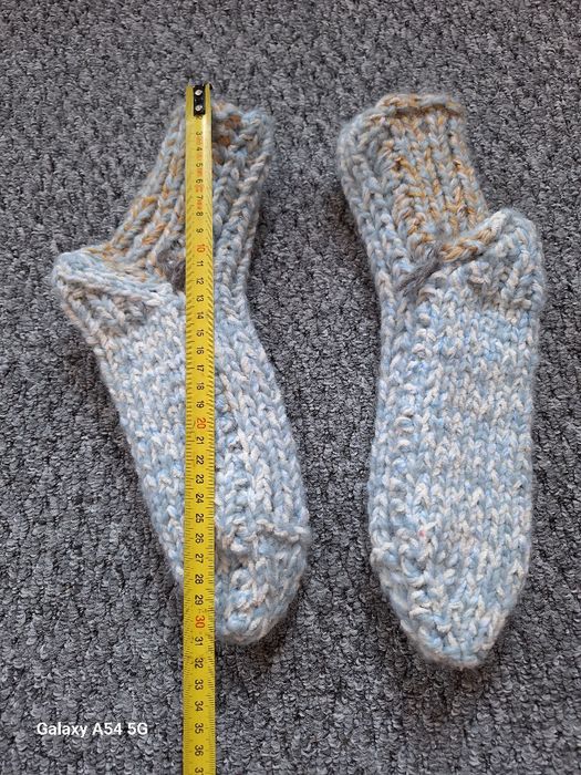 Skarpety ciepłe na stopę 22-24 cm