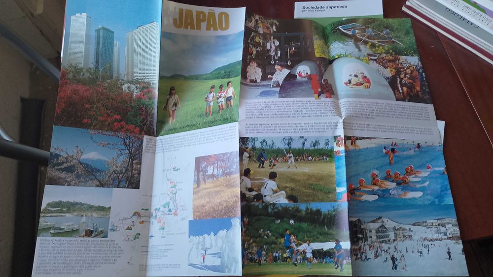 O Japão 4 Livros + Desdobrável