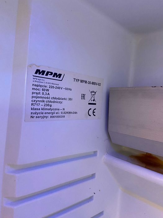 Lodówka MPM 30-MBV-02