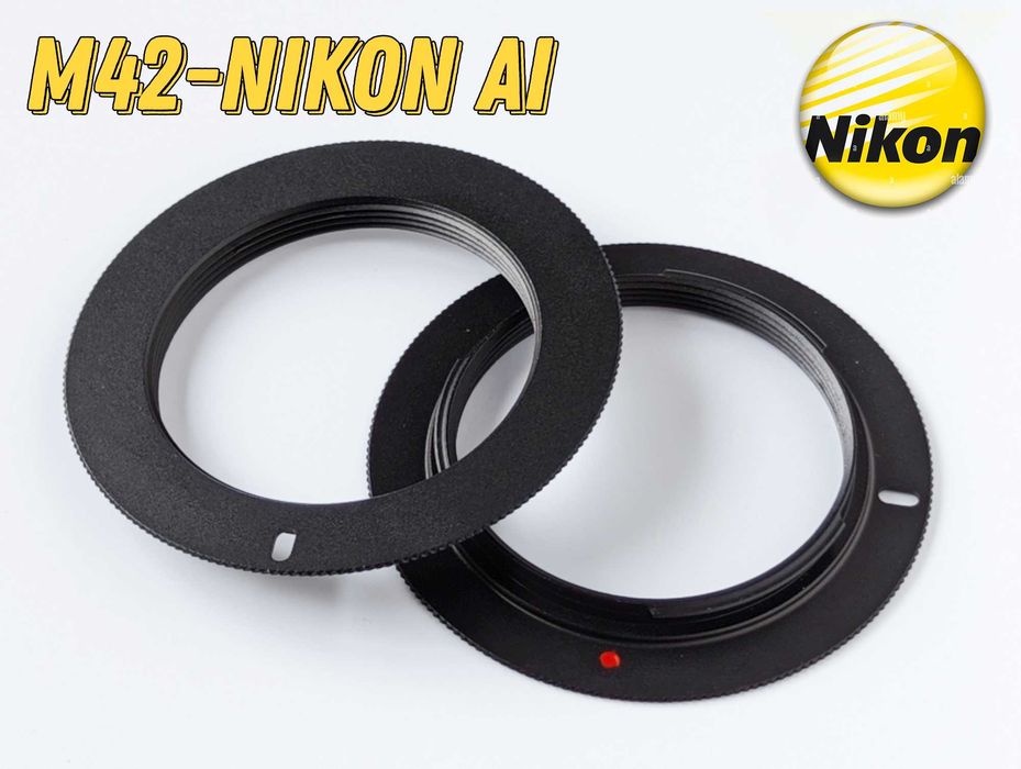 Перехідник - адаптер M42 на Nikon F (AI) м42 Никон (переходник)