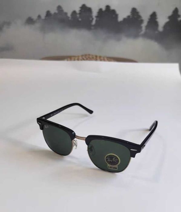 Okulary przeciwsłoneczne Ray-Ban Clubmaster, oryginalnej jakości