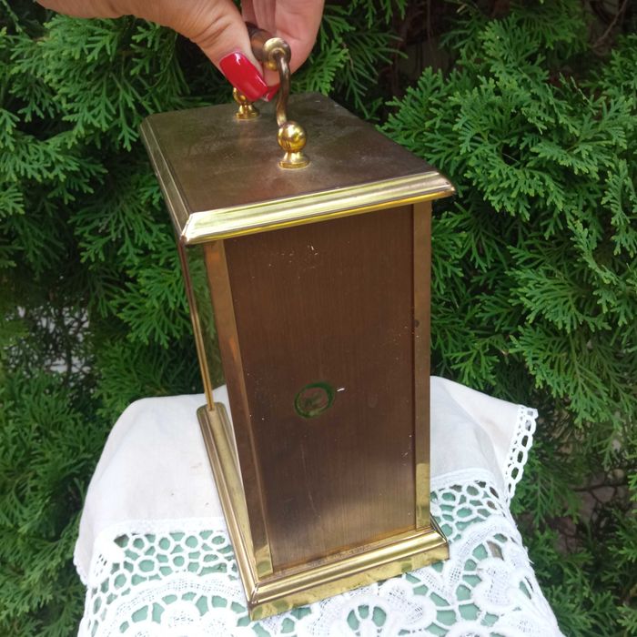 Часы винтажные из латуни Германия