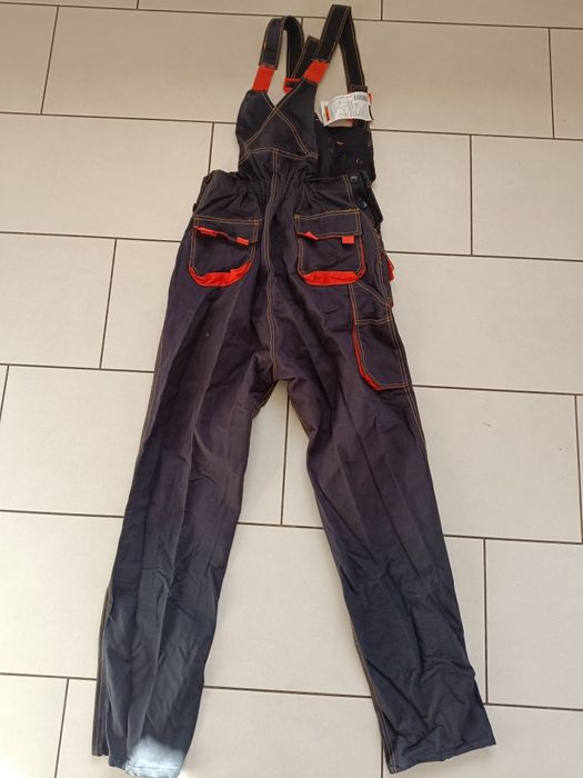 NOWE bawełniane spodnie ogrodniczki robocze BRIXTON SPARK r. 110