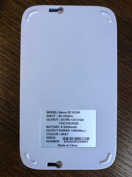 Wi Fi для роутера ДБЖ UPS 10400mAh