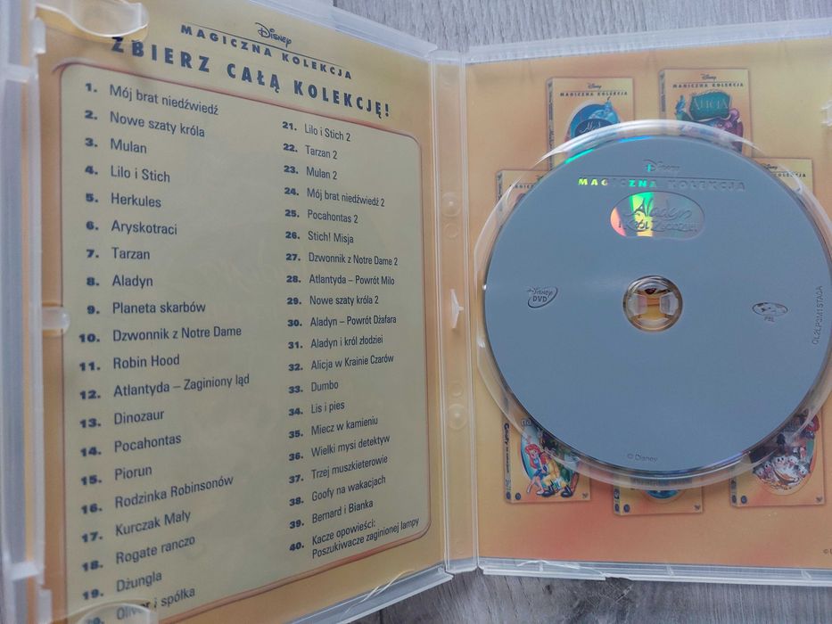 Płyta DVD "Alladyn i król złodziei"