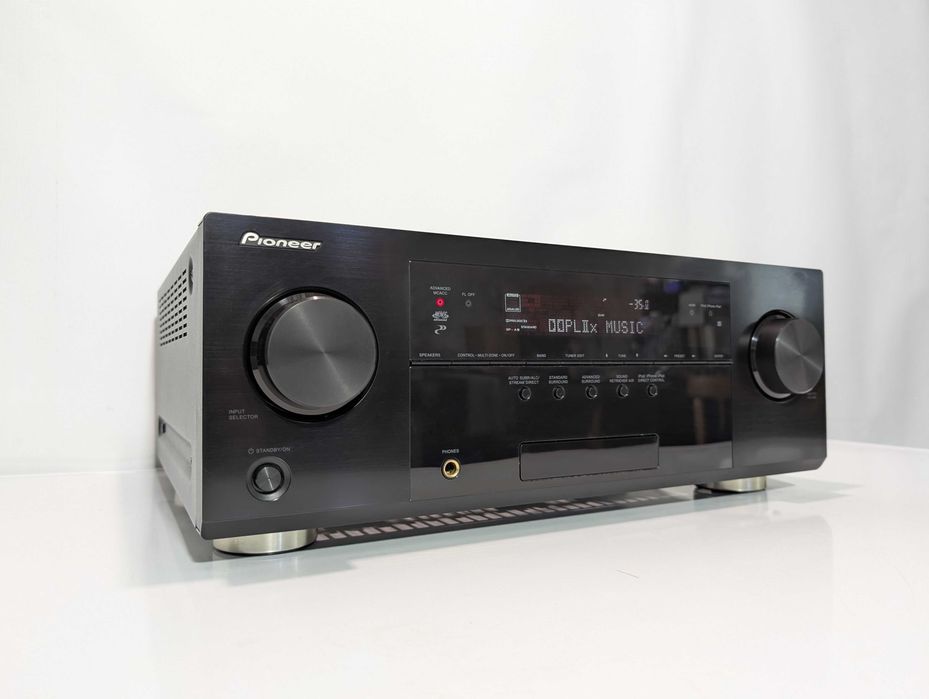 7.1 Ресивер Pioneer VSX-921, має 150 Вт/канал/ HDMI/ USB/ ARC/ ЦАП/ FLAC/ Hi-Res/ AirPlay/ vTuner/DTS