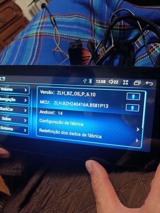 Rádio android Mercedes