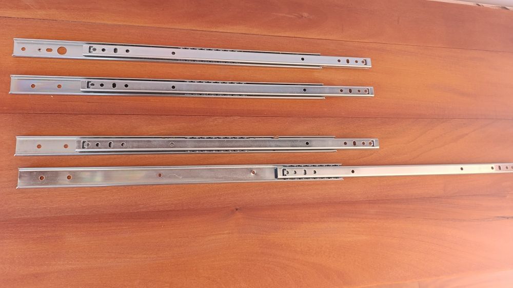 2 pares Corrediças 45cm