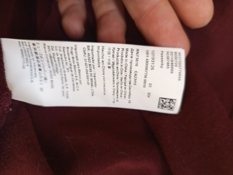 Hugo Boss nowe oryginalne bluzy połówki męskie nowe kolekcje