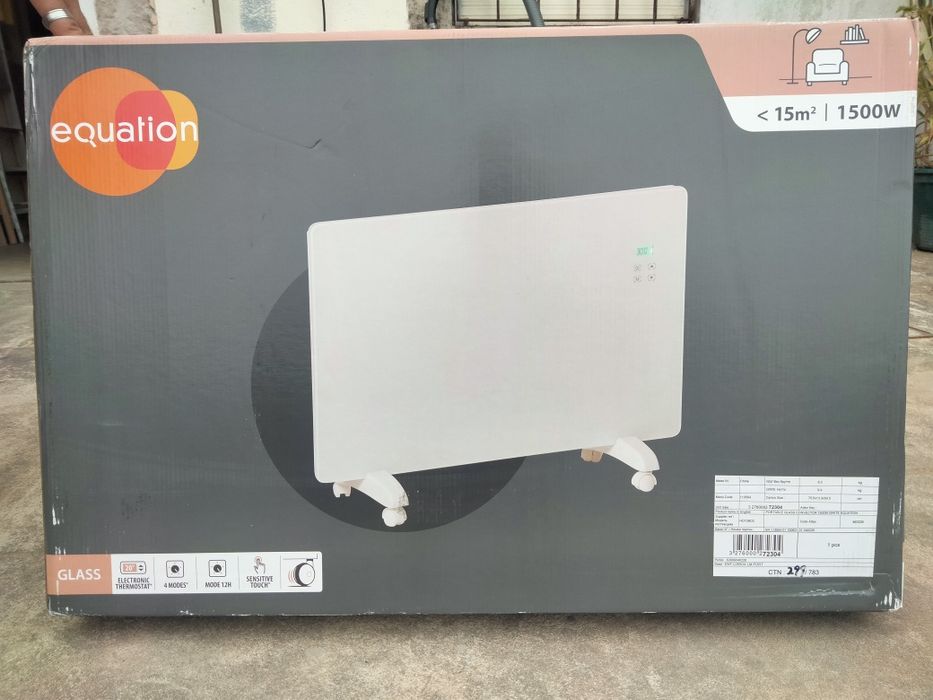 Aquecedor Equation Glass