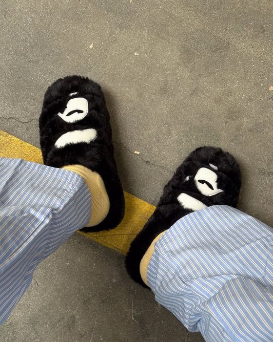 Bape X Subu Ape Head Puffer Sandals (supreme,stüssy)