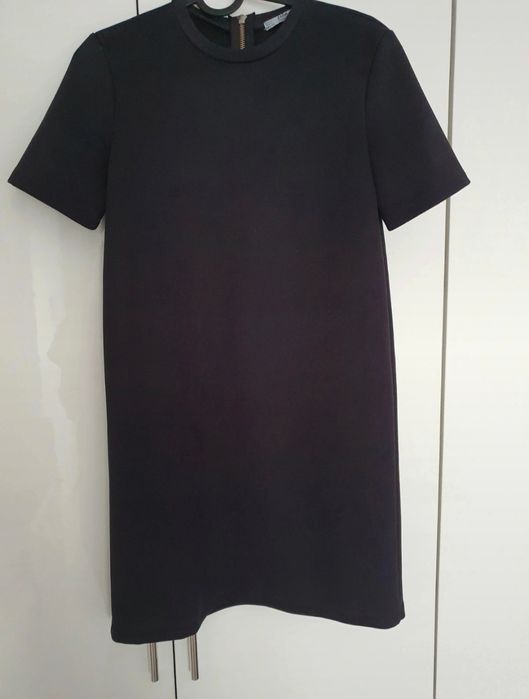 Mini czarna sukienka S ZARA na andrzejki/ święta/ sylwester