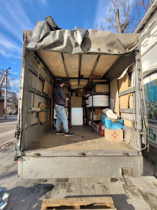 Грузчики с машыной и без